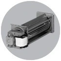 Ventilador tangencial con rotor Ø 40mm